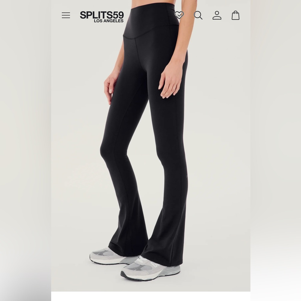 Splits59 Black Flare Pants